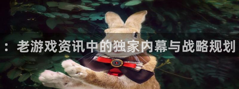 奇亿娱乐注册登录平台：：老游戏资讯中的独家内幕与战略规划